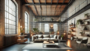 Kraty Loft: Nowoczesny akcent w industrialnej aranżacji wnętrz